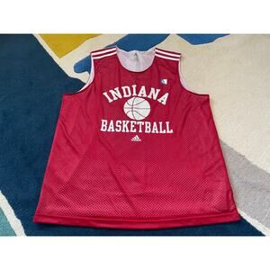 Indiana Hoosiers Jersey Mens XL Red IU Basketball #11 Adidas NCAA Mesh Athletic